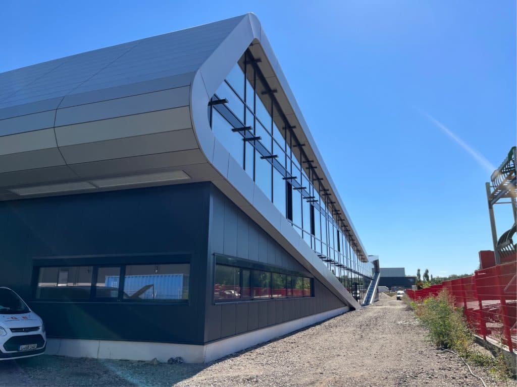 Kotte Leisnig Metallleichtbau: Fensterbau für die Dr. Födisch Umweltmesstechnik AG in Markranstädt (Leipzig).